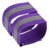 HANABASS Reflective Ankle Bands Night Safety Armbands High Visibility Running Straps for Outdoor Activities for Runners and Cyclists Purple