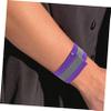 HANABASS Reflective Ankle Bands Night Safety Armbands High Visibility Running Straps for Outdoor Activities for Runners and Cyclists Purple view 2