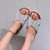 Udeniy Womens Trendy Flat Sandals Cute Platform Sandals Open Toe Summer Beach Slide Sandal Casual Comfortable Walking Shoe view 2