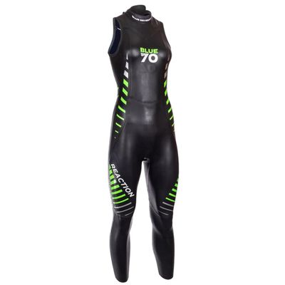 Blue Seventy Women's Reaction Sleeveless Wetsuit (Black, WS, Blue Seventy)