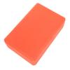 GOOHOCHY Eva Yoga Block High Density Stretch Aid for Improved Flexibility Stability Strength Non-slip Surface for Yoga Fitness Exercise Vibrant Orange view 1