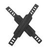 Djustable Bike Pedal Straps Universal Fit for Exercise Bike Replacement Training Pedal Belts view 1