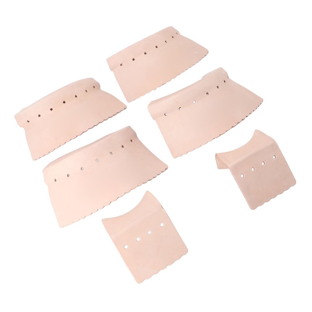 Alomejor Cowhide Leather Pool Table Pocket Liner of Billiard Tables Abrasion Essential Accessory Design