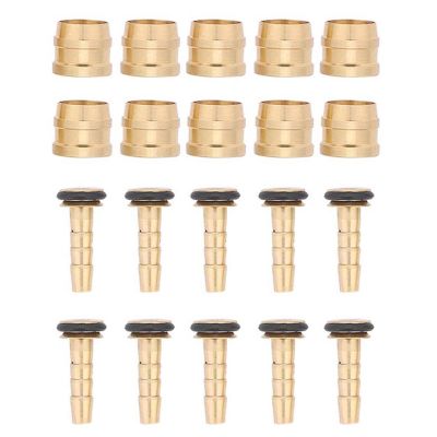 10 Piece Brake Olive And Barb Set, Hydraulic Brake Spare Parts Kit