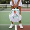 Ame & Lulu Pickleball Time Backpack (Quilted White/Green) view 2
