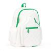 Ame & Lulu Pickleball Time Backpack (Quilted White/Green) view 3