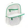 Ame & Lulu Pickleball Time Backpack (Quilted White/Green) view 4