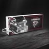 SOAR NFL LED Ambience Light Box: Elevate Your Space with Officially Licensed Wall Dcor, Atlanta Falcons view 2
