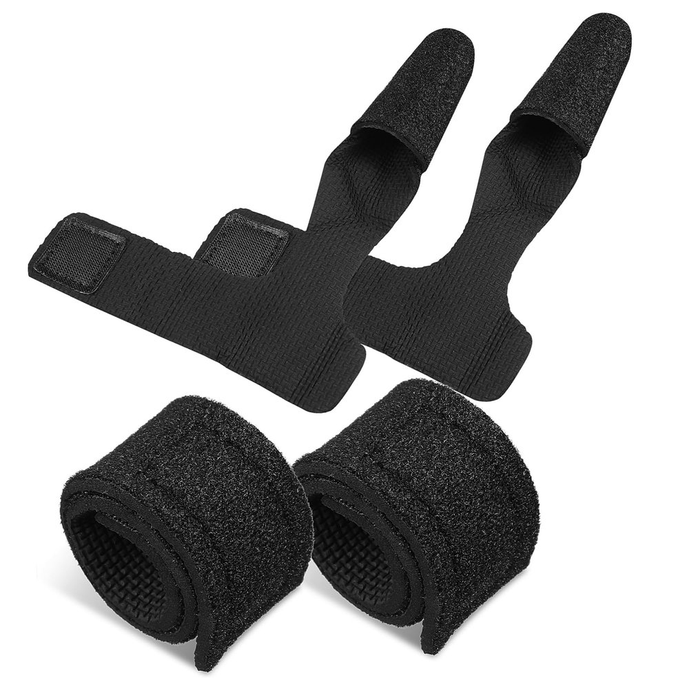 Gogogmee 2pcs Fishing Rod Protector with Baitcasting Pole Strap and Fishing Rod Tip Covers for