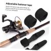 Gogogmee 2pcs Fishing Rod Protector with Baitcasting Pole Strap and Fishing Rod Tip Covers for view 3