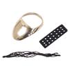 HANABASS Convenient Portable Archery Ring Single Finger Brass Wrench Bowhunting Accessories