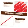Parliky 6pcs Gymnastics Dance Ribbons Performing Ribbons for Artistic Dance Gymnastics Training and Fun Activities view 2