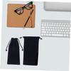 4 Pcs Flocked Cloth Watch Storage Bag Velvet Drawstring Bags Medium Velvet Bag 22cm Earring Pouch Pouches Jewelry Travel Pouch Bag Storage Organizer Small Cloth Bag Tips view 3