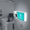 SOAR NFL LED Ambience Light Box: Elevate Your Space with Officially Licensed Wall Dcor, Miami Dolphins view 4