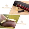 HAKIDZEL Professional Archery Brass Finger Guard Durable Wear-Resistant Thumb Ring for Traditional Archery Convenient and Long-Lasting Protection view 4