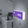 SOAR NCAA LED Ambience Light Box: Elevate Your Space with Officially Licensed Wall Dcor, TCU Horned Frogs view 4