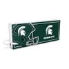 SOAR NCAA LED Ambience Light Box: Elevate Your Space with Officially Licensed Wall Dcor, Michigan State Spartans view 1