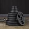 XMARK IRON HORSE Premium Cast Iron Olympic Weight Plates, 45 lb Pair, Weights for Strength Training and Conditioning view 4