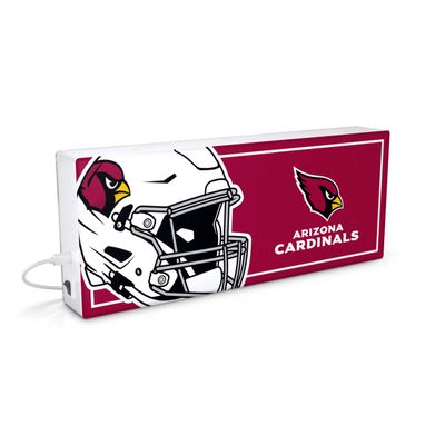 SOAR NFL LED Ambience Light Box: Elevate Your Space with Officially Licensed Wall Dcor, Arizona Cardinals