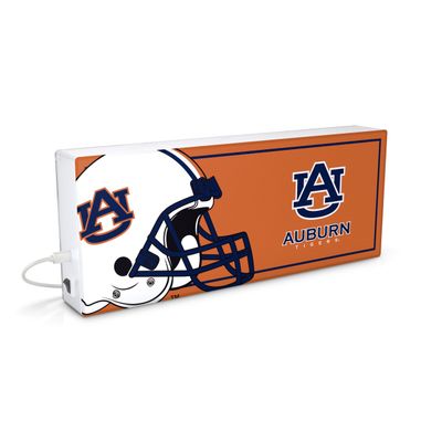 SOAR NCAA LED Ambience Light Box: Elevate Your Space with Officially Licensed Wall Dcor, Auburn Tigers