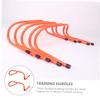 WOONEKY 2pcs Boys and Girls Gym Equipment Hurdles Track Hurdles for Football Training Stable Base and Sturdy Plastic view 2