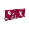 SOAR NCAA LED Ambience Light Box: Elevate Your Space with Officially Licensed Wall Dcor, Oklahoma Sooners view 1