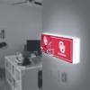 SOAR NCAA LED Ambience Light Box: Elevate Your Space with Officially Licensed Wall Dcor, Oklahoma Sooners view 4