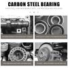 BESPORTBLE 10pcs Carbon Steel Skateboard Bearings Wear-Resistant Plain Bearings for Roller Skating Inline Skates Scooters Easy Installation Long-Lasting Performance view 3