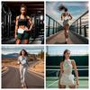 NGIL Mini Belt Bag for Women Crossbody Pack Workout Traveling Running Hiking Waist Bag with Adjustable Strap(White) view 2
