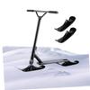 BESPORTBLE Scooter Ski Board Snow Sled for Boys and Girls Winter Scooter Supplies Snowboard for Random Style view 3
