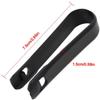 JECOMPRIS Black Plastic Wheel Nut Covers for Car Bike Decorative Screw Cap Clips for Protection view 3