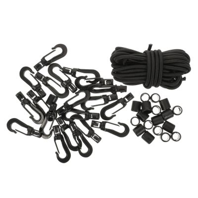 BESPORTBLE Elastic Cord Hook Elastic Rope Boat Tie to Dock Dock Mooring Line Rope High-Strength Outdoor Boat Cord