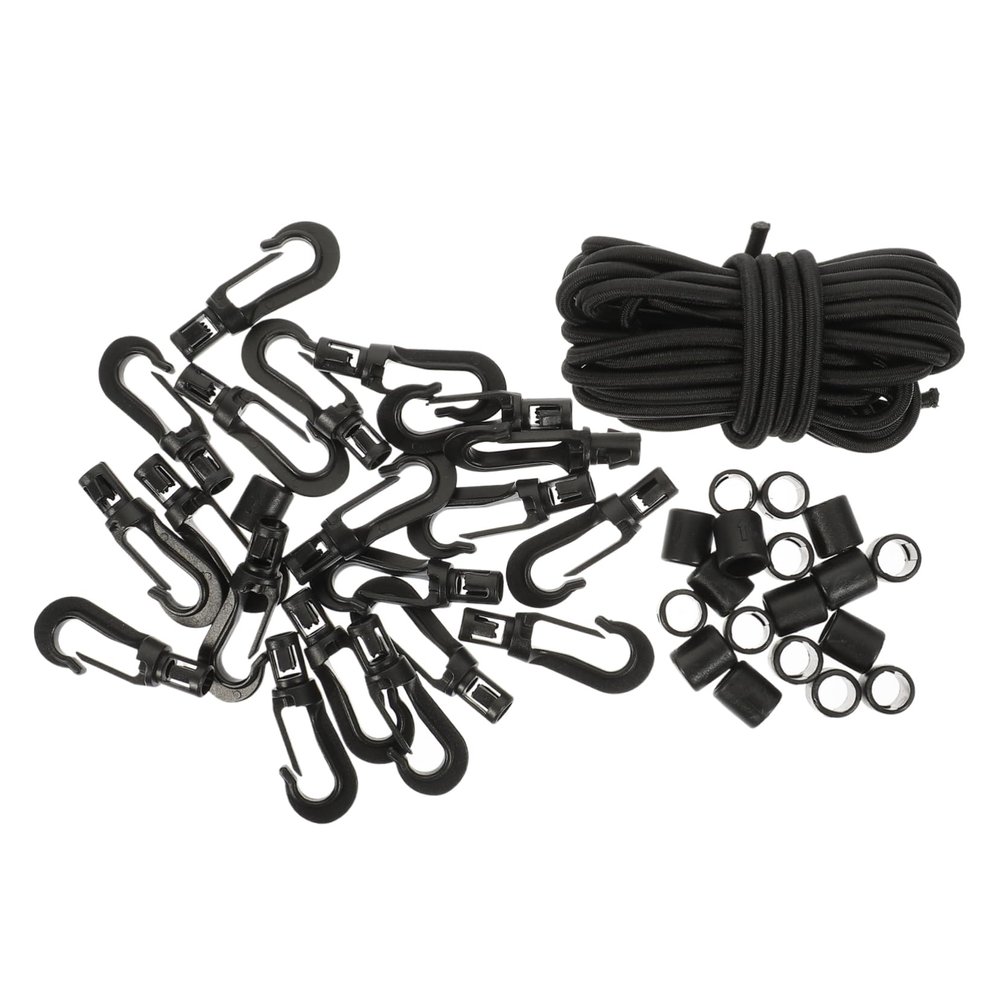BESPORTBLE Elastic Cord Hook Elastic Rope Boat Tie to Dock Dock Mooring Line Rope High-Strength Outdoor Boat Cord