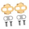 BESPORTBLE Self-Locking Cleats for Mountain Bike Bike Pedal Cleats Copper Spindle