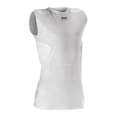 McDavid Youth Rival 5-Pad Shirt LG White