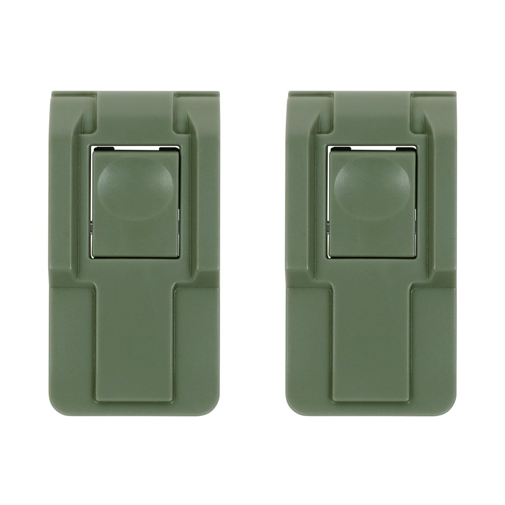 Pelican Replacement Push Button Latches, Medium, OD Green (Set of 2)