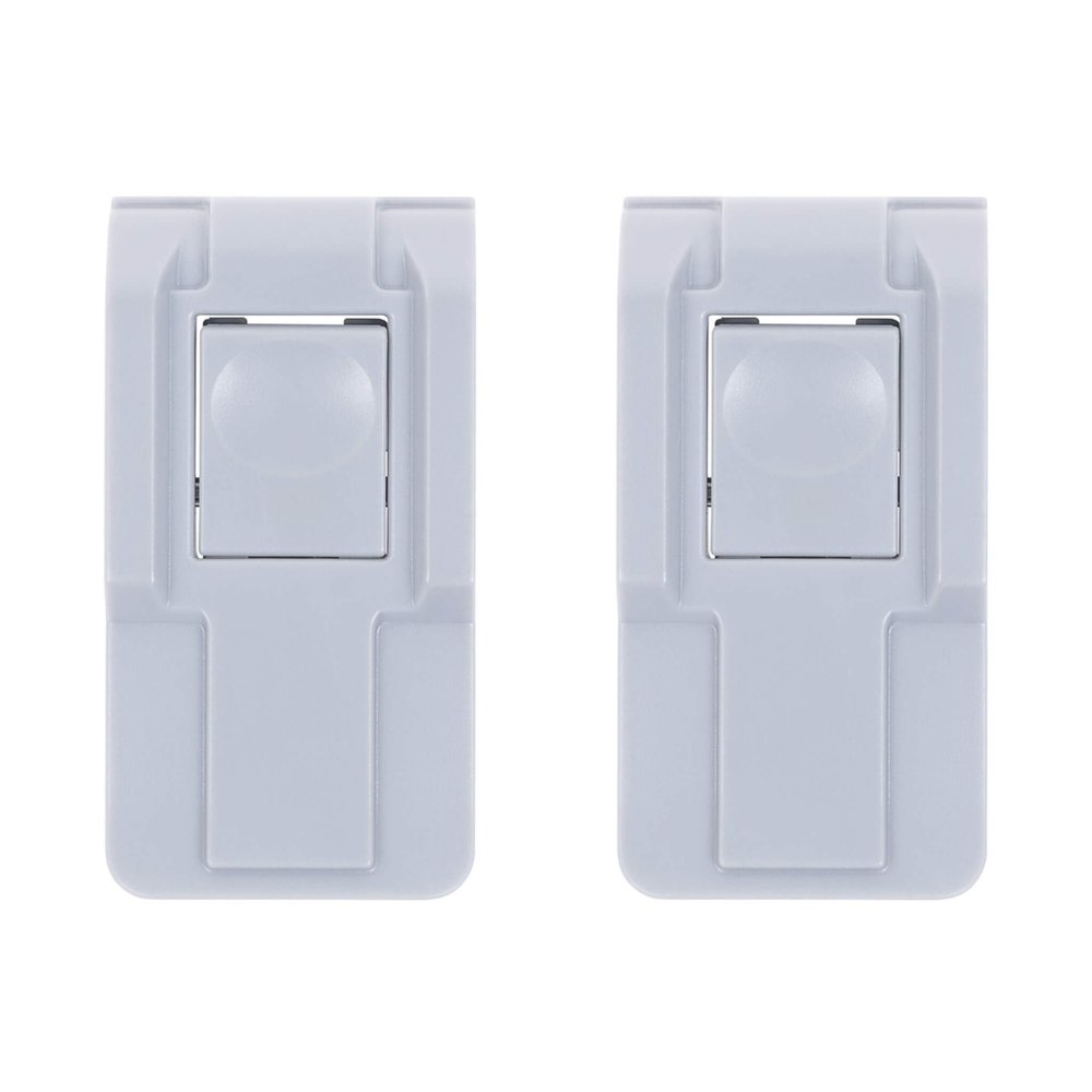 Pelican Replacement Push Button Latches, Medium, Silver (Set of 2)