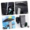 HEALLILY E-Bike Cellphone Storage Holder Bike Phone Bracket Sun Rain Umbrella Easy Mounting for Cycling view 3