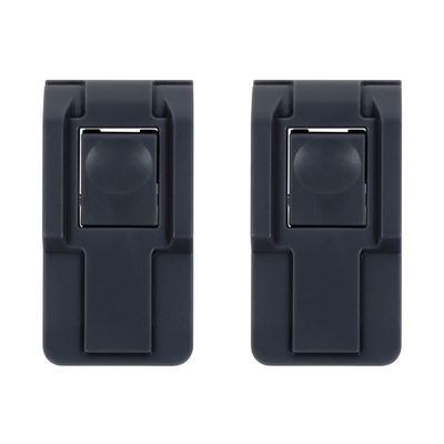 Pelican Replacement Push Button Latches, Medium, Black (Set of 2)