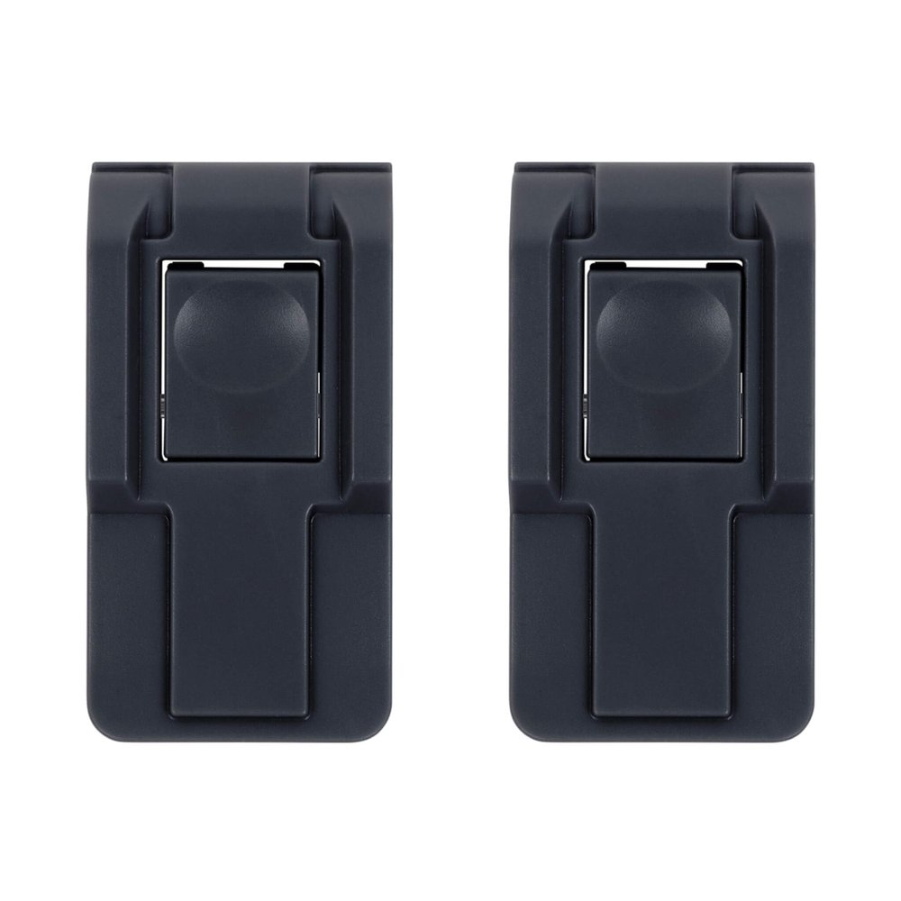 Pelican Replacement Push Button Latches, Medium, Black (Set of 2)