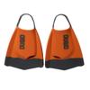 Arena Unisex Adult Powerfin Pro II Swim Training Fins Men and Women Silicone Short Blade Flippers Left/Right Customized, Texas Orange/Gray, Size 6-7 view 1