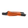Arena Unisex Adult Powerfin Pro II Swim Training Fins Men and Women Silicone Short Blade Flippers Left/Right Customized, Texas Orange/Gray, Size 6-7 view 4