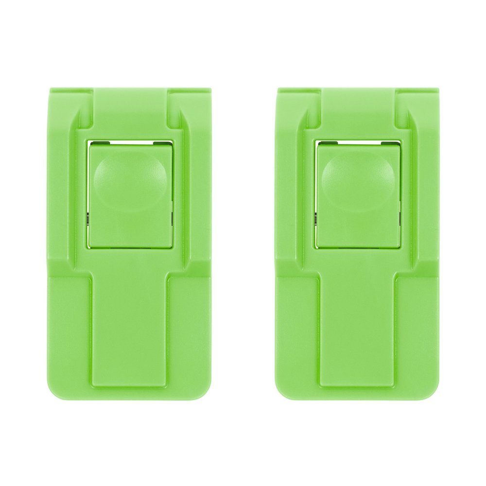 Pelican Replacement Push Button Latches, Medium, Lime Green (Set of 2)