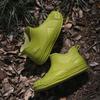 DDWRGD Women's Ankle Rain Boots Waterproof Cute Boots, Short Rain Boots for Women and Waterproof Garden Shoes for Outdoor Work (Green,7.5-8) view 4
