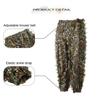 EAmber Ghillie Suit Gilly Hunting Suits Pants 3D Leaf Camo Camouflage Leafy Hat Gloves Full Face Mask Headwear Coveralls Youth Adult Lightweight Clothes view 3