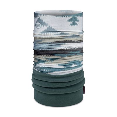 Buff Polar Neck Gaiter, Cold Weather Neckwear, Thermal Insulated Fleece, UPF 50 Sun Protection, Breathable, Ticez Silversage, Adult Size