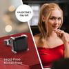 18K White Gold Plated Sterling Silver Asscher Cut Cubic Zirconia Stud Earrings for Women Men | Square CZ Stud Earrings Simulated Diamond Earrings Studs (8MM, Black) view 4