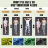 Aodisman Sleeping Pad,3-inch Thick Memory Foam Camping Mattress,Portable Roll-Up Mat for Car/Tent/Floor/Cot/Travel,Comfortable Pad for Guests Sleepover view 2