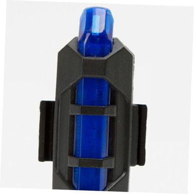 Yardwe USB Rechargeable Red LED Bike Tail Light Waterproof Rear Cycle Safety Warning Light for Mountain and Road Bikes Bright Visibility for Night Riding