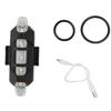 Yardwe USB Rechargeable Red LED Bike Tail Light Waterproof Rear Cycle Safety Warning Light for Mountain and Road Bikes Bright Visibility for Night Riding view 3